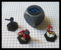 Dice : Dice - CDG - Marvel Battle Dice - Blue